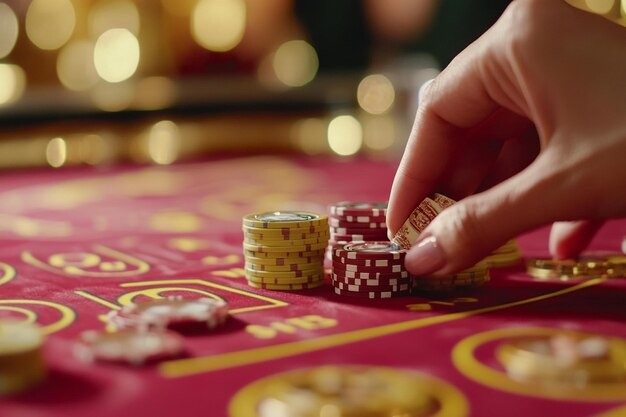 French Roulette betting layout and payout table on situs gila138